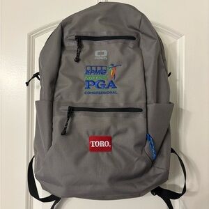 OGIO Gray Backpack with Embroidered Logos